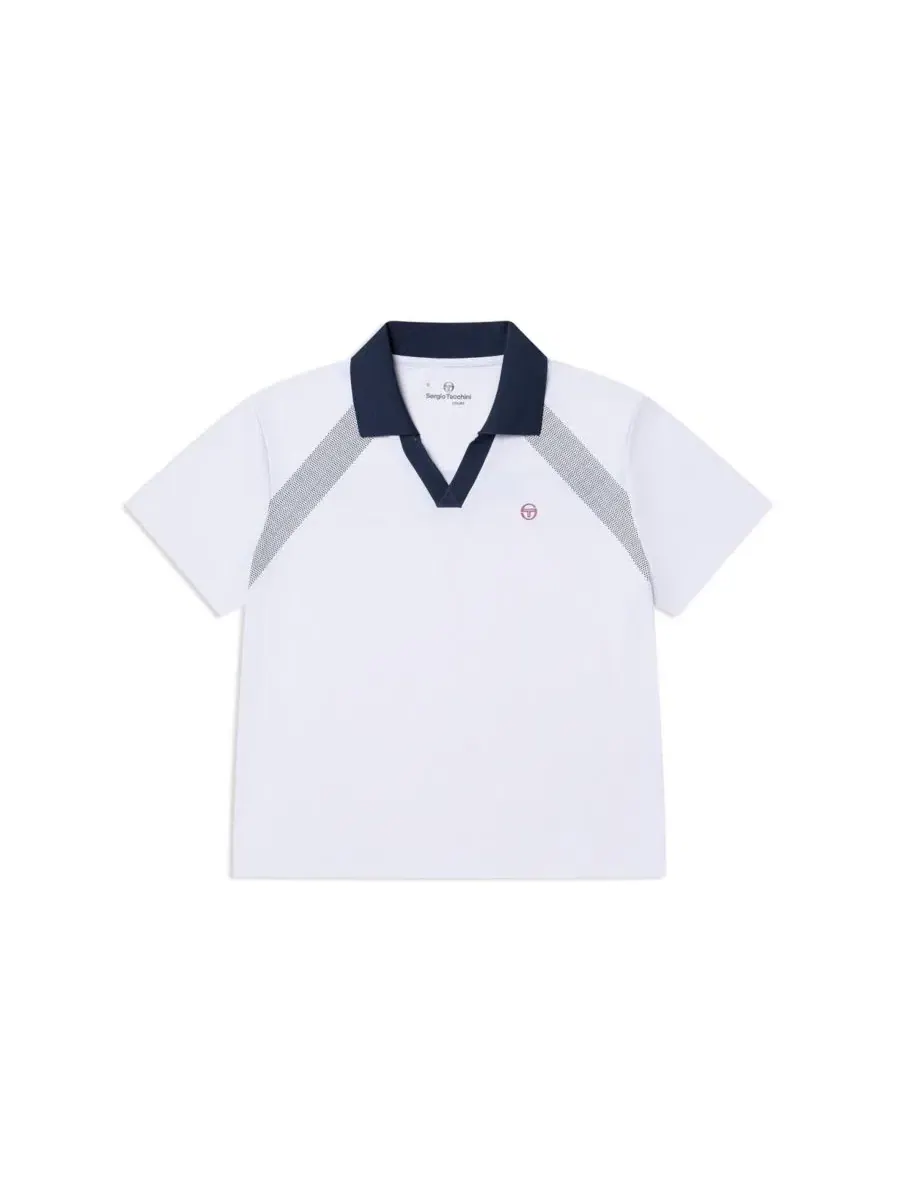 Поло с коротким рукавом Sergio Tacchini — изображение 3 из 4, белый