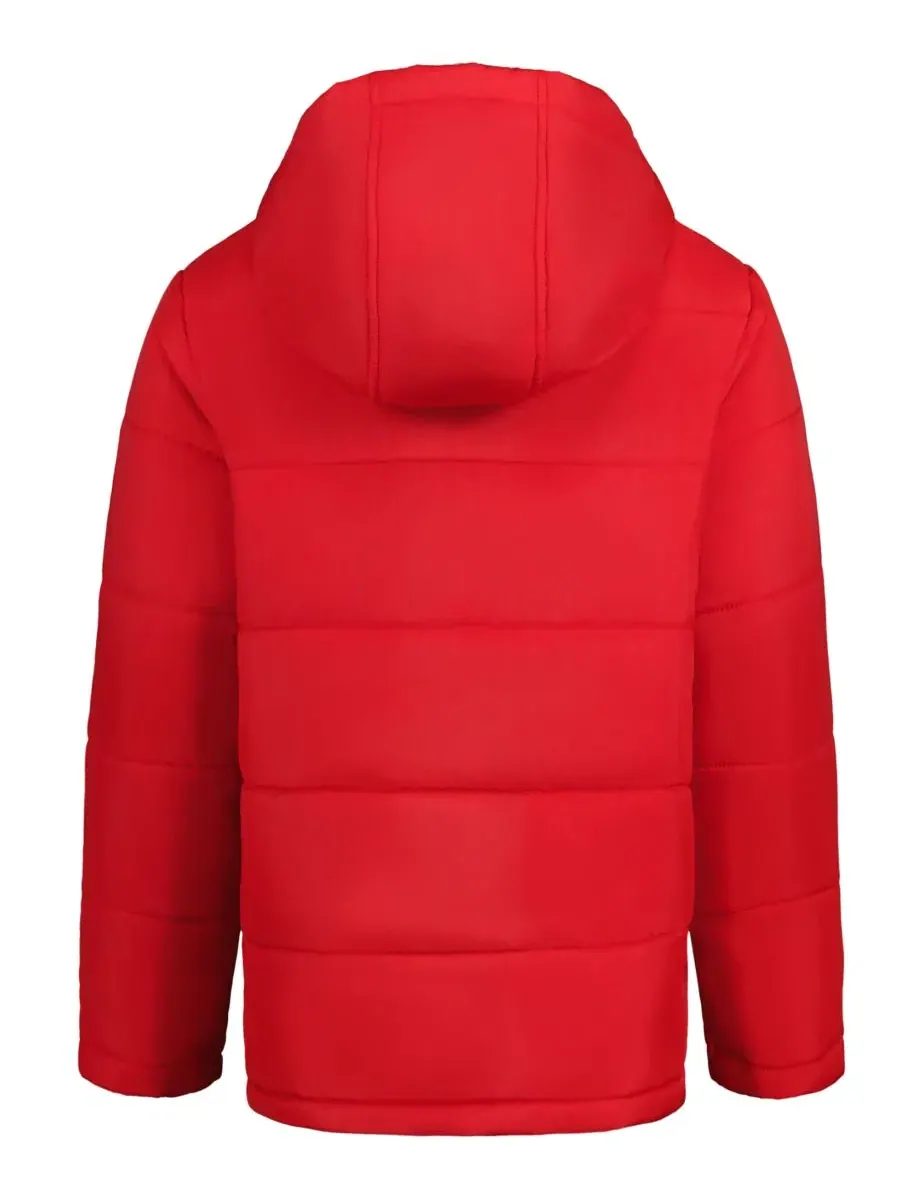 Куртка-пуховик с капюшоном Tommy Hilfiger, Scarlet Sage — изображение 2 из 6
