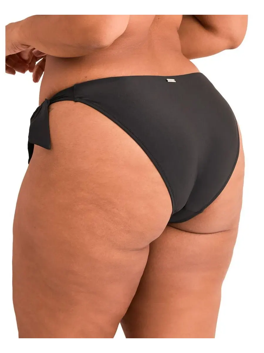 Плавки бикини из микрофибры Perry Swimwear Adore Me — изображение 3 из 5, черный