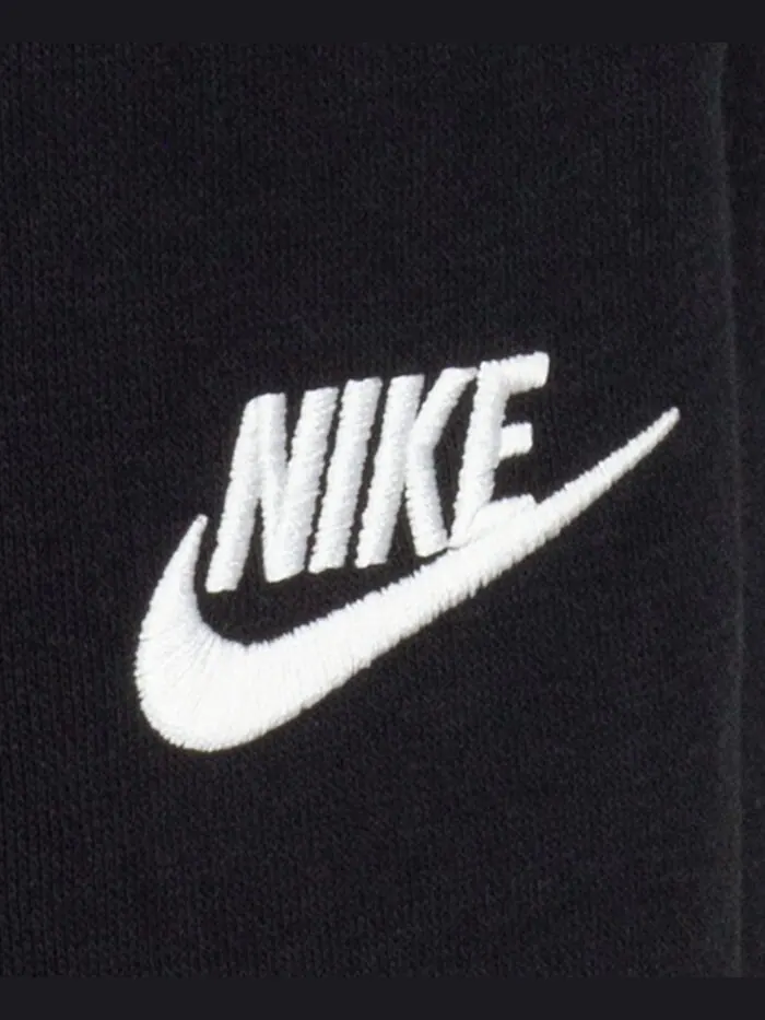 Спортивная одежда для новорожденных, флисовые джоггеры для клуба Nike — изображение 4 из 5, черный