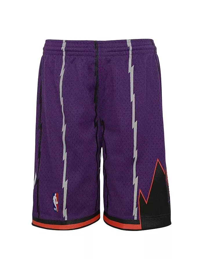 Большие мальчики Фиолетовый Toronto Raptors Hardwood Classics Swingman шорты Mitchell & Ness — изображение 2 из 4