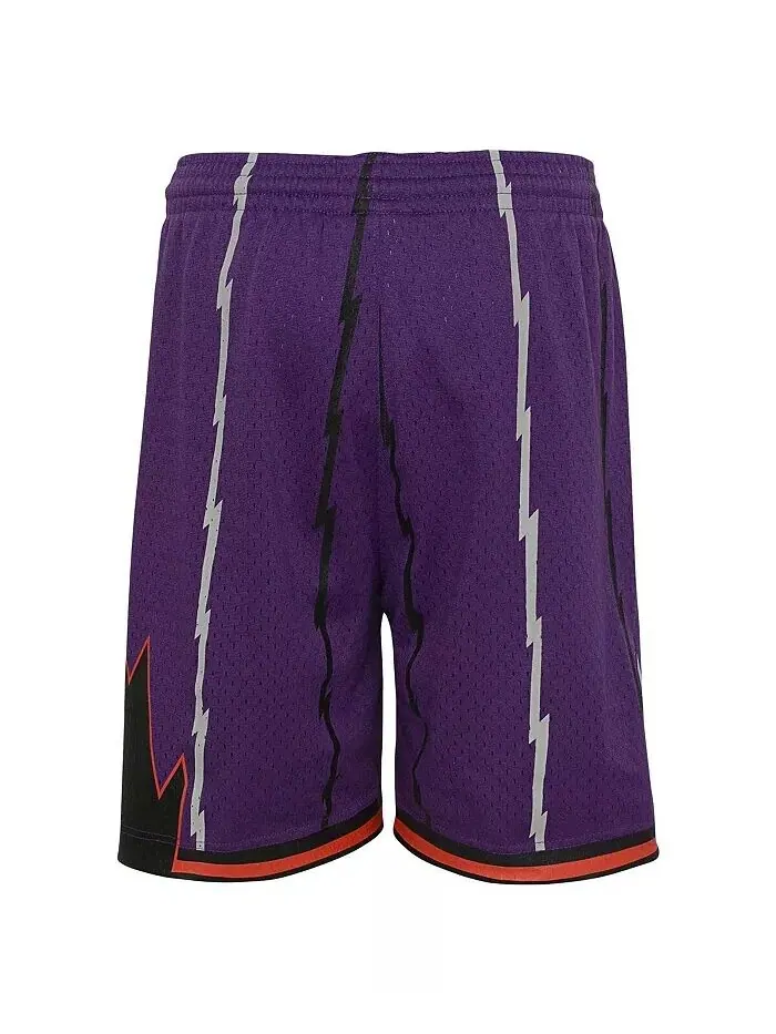Большие мальчики Фиолетовый Toronto Raptors Hardwood Classics Swingman шорты Mitchell & Ness — изображение 3 из 4