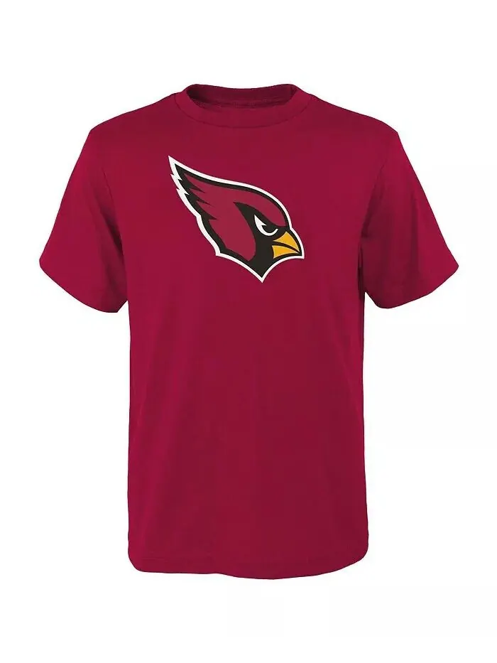 Футболка с логотипом Big Boys Cardinal Arizona Cardinals Primary Outerstuff — изображение 1 из 1, красный