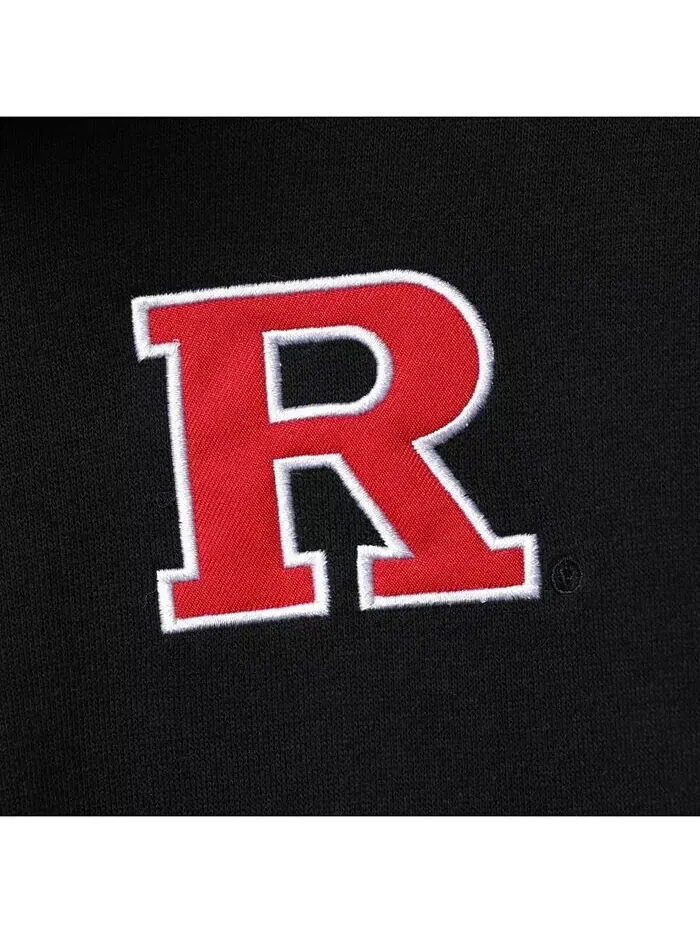 Мужская куртка на молнии с логотипом Rutgers Scarlet Knights Tortugas Colosseum — изображение 4 из 6, черный