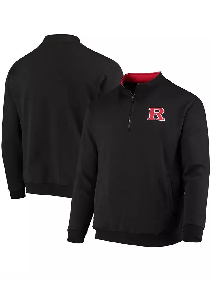 Мужская куртка на молнии с логотипом Rutgers Scarlet Knights Tortugas Colosseum — изображение 1 из 6, алый