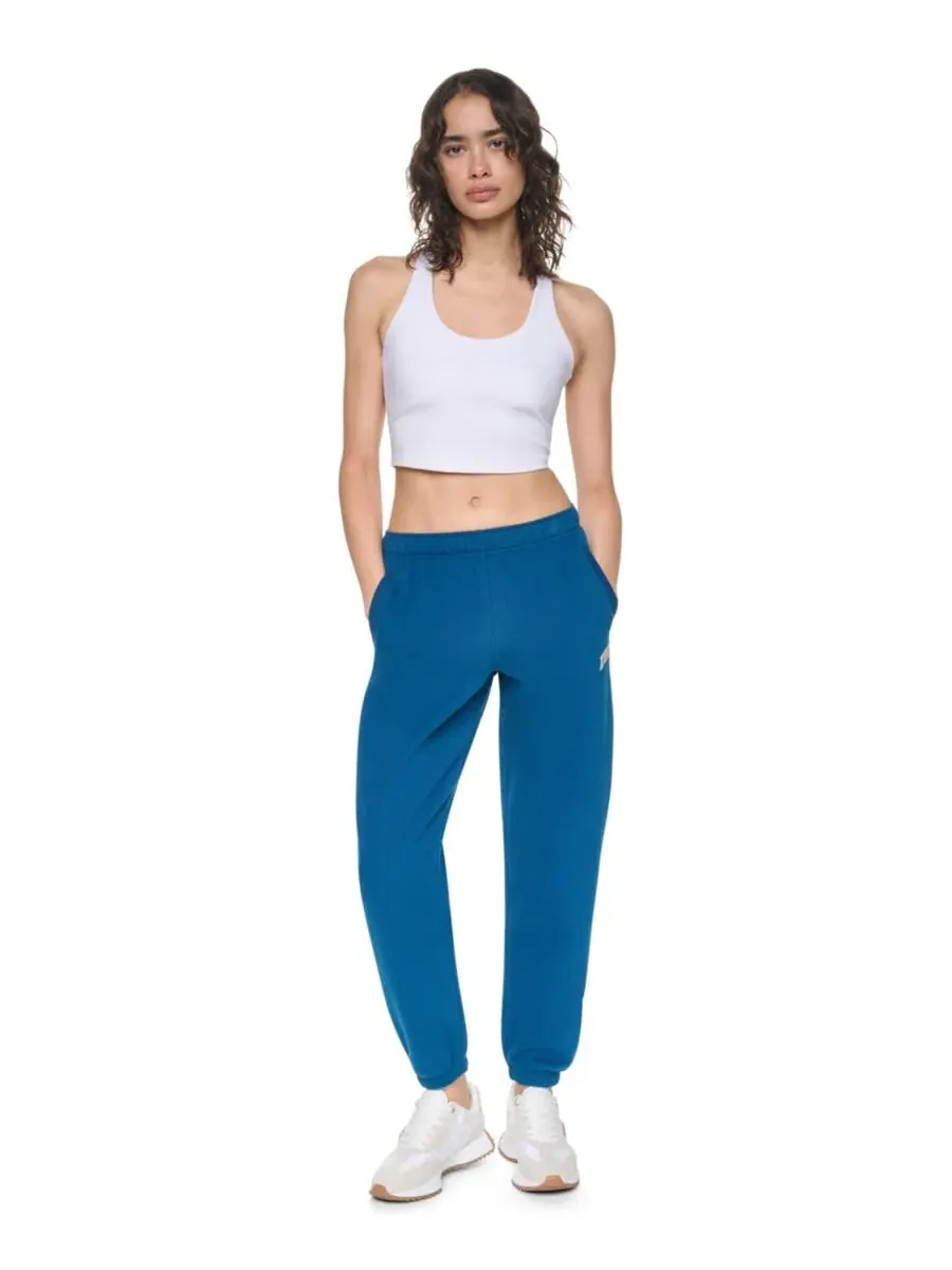 Женские спортивные брюки с мини-принтом Varsity DKNY Sport, Poseidon Oat — изображение 4 из 5