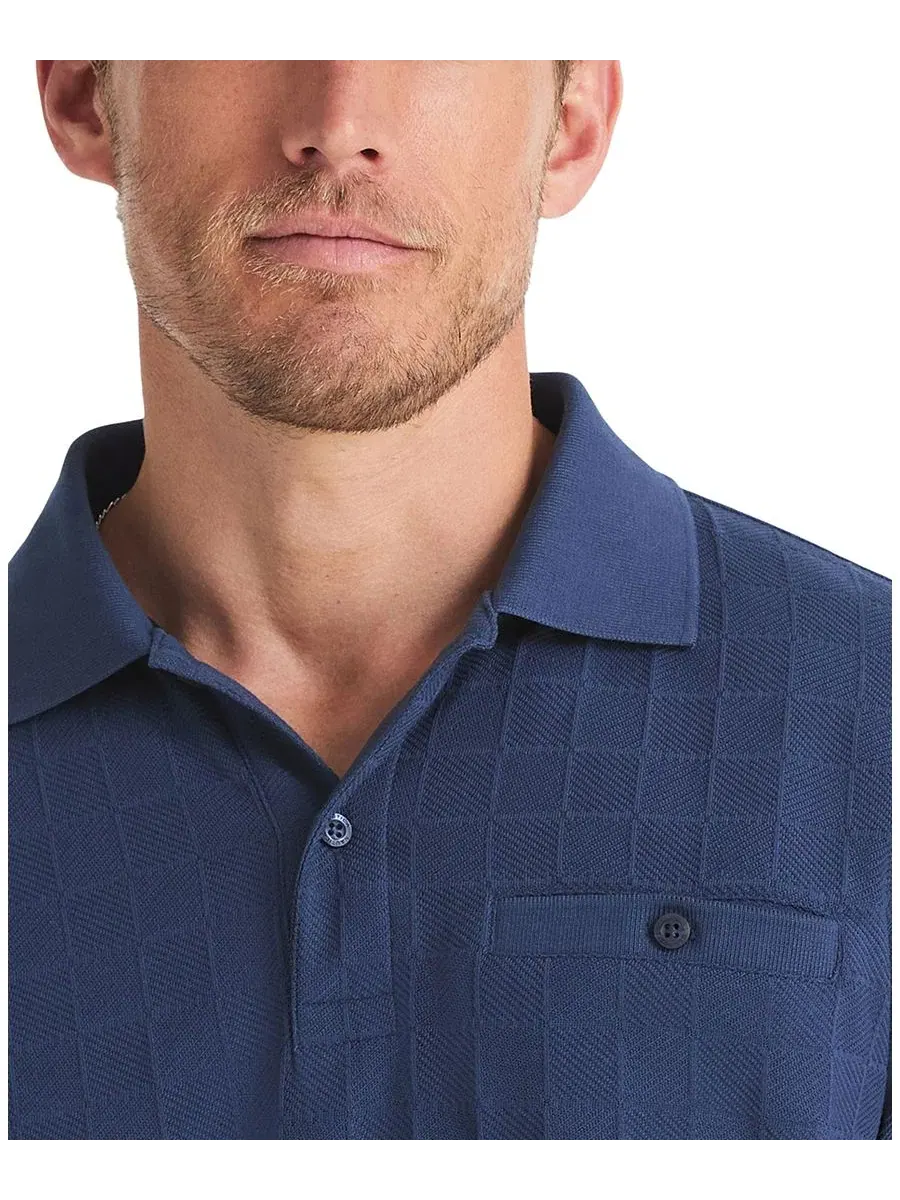 Мужское поло из джерси с жаккардовым узором Nautica, Workshirt — изображение 3 из 5