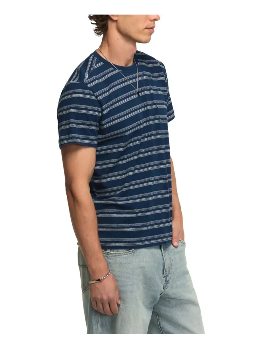 Футболка с джакардовым принтом Lucky Brand — изображение 2 из 4, синий