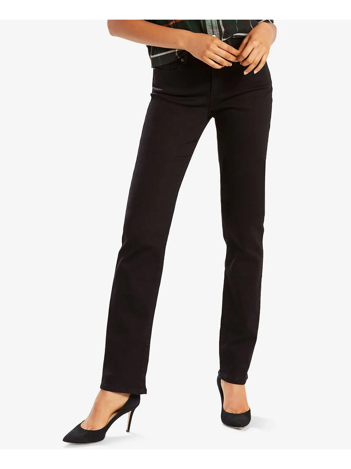 Женские джинсы Levi's Classic Mid-Rise Straight-Leg