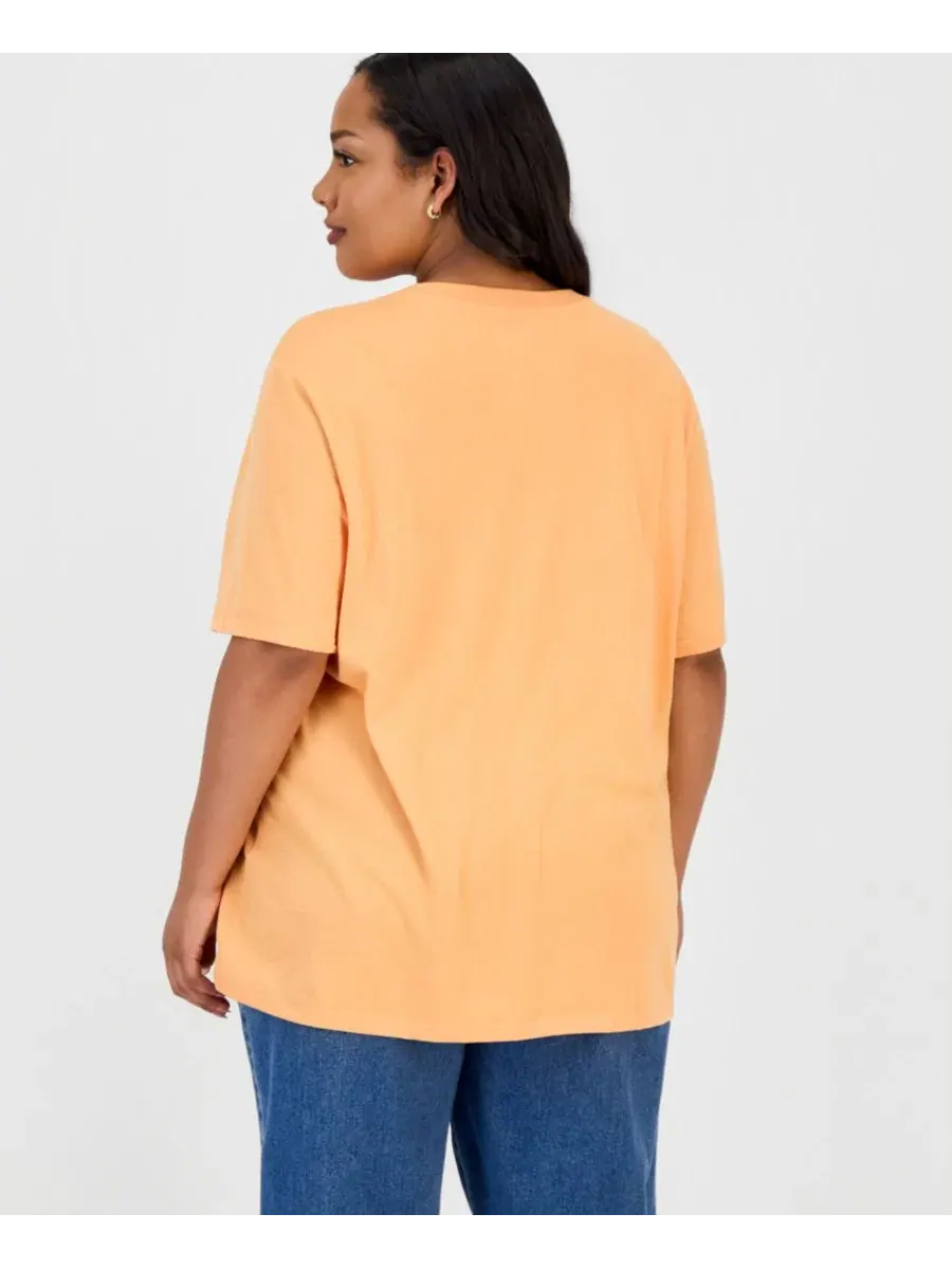 Футболка с принтом Great Pumpkin Season Grayson Threads, The Label — изображение 4 из 4, оранжевый