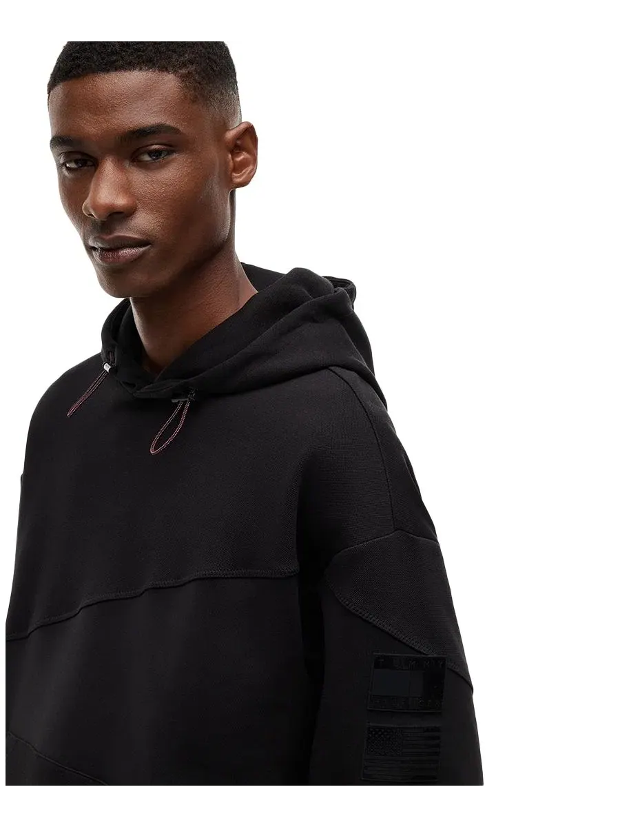Худи с капюшоном U.S. SailGP Stealth Tommy Hilfiger — изображение 3 из 4, черный