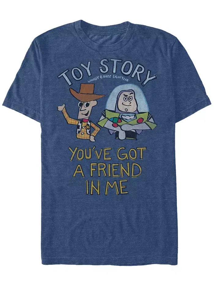 Футболка с коротким рукавом Disney Pixar "Toy Story You've Got a Friend" для мужчин Fifth Sun — изображение 1 из 1