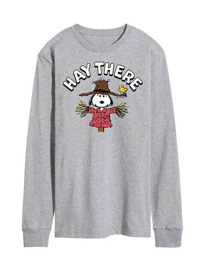 Мужская футболка Peanuts Hay There AIRWAVES — изображение 1 из 2, серый