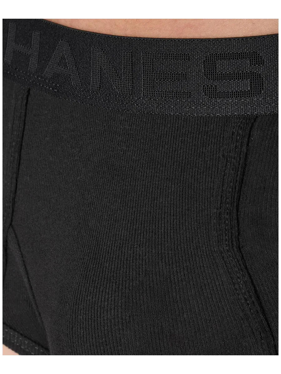 Мужские трусы Ultimate Dyed, упаковка из 6 штук Hanes — изображение 4 из 5, черный/серый