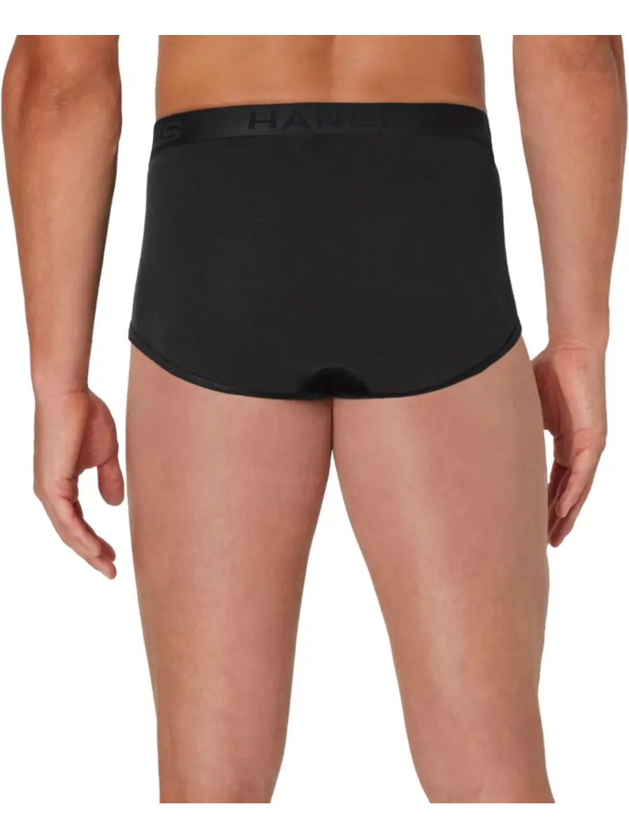 Мужские трусы Ultimate Dyed, упаковка из 6 штук Hanes — изображение 5 из 5, черный/серый