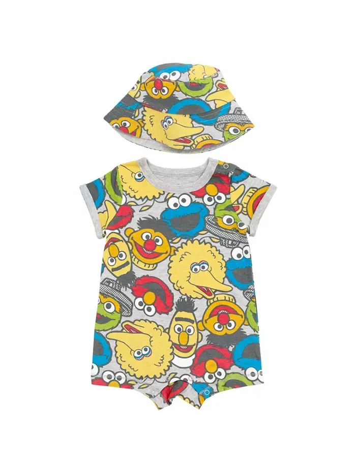 Комбинезон и шапочка для мальчиков Baby Boys Sesame Street — изображение 1 из 7, мульти