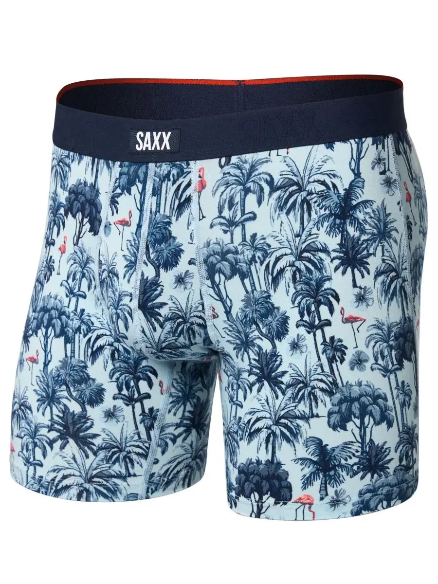 SAXX Мужские боксеры Vibe Xtra Soft Comfort — изображение 3 из 3, зеленый, желтый, мульти