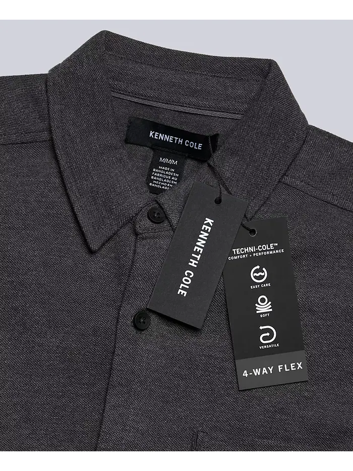 Мужская футболка с коротким рукавом Kenneth Cole — изображение 6 из 6, черный