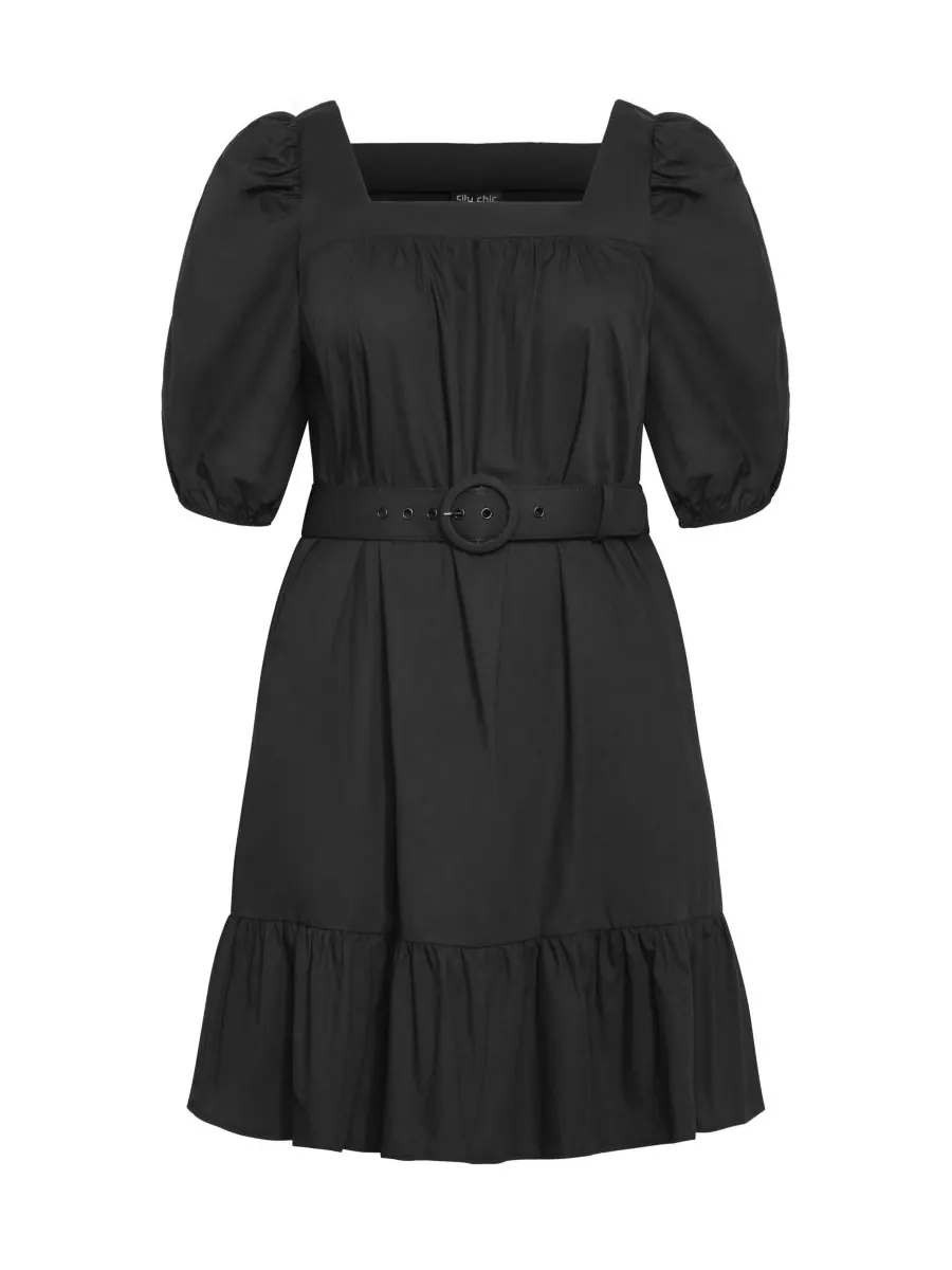 Женское платье Ария CITY CHIC — изображение 3 из 3, черный