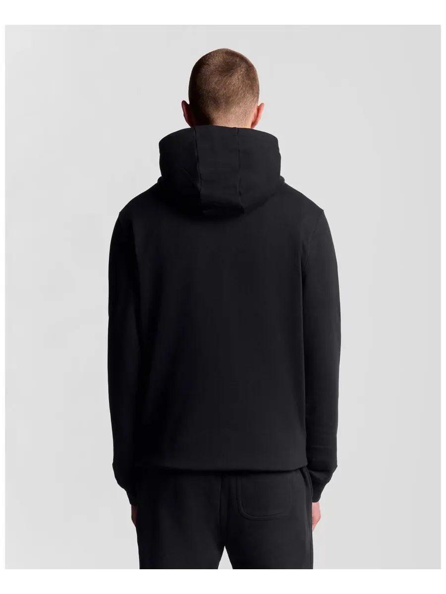 Мужская толстовка на молнии Lyle & Scott — изображение 2 из 5, черный