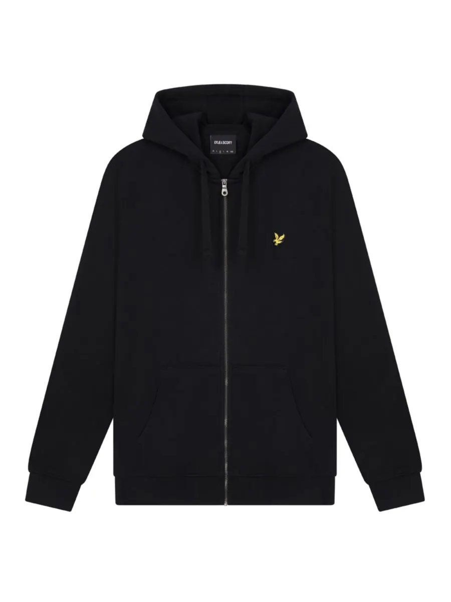 Мужская толстовка на молнии Lyle & Scott — изображение 5 из 5, черный