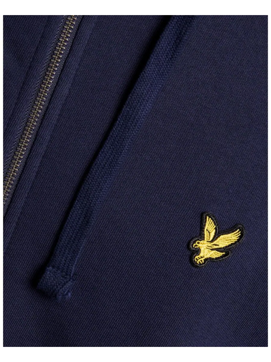 Мужская толстовка на молнии Lyle & Scott — изображение 6 из 6, темно-синий