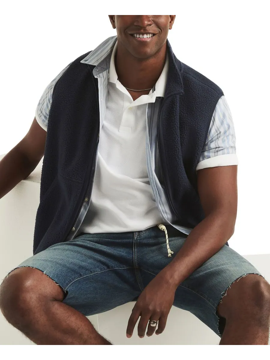 Мужская полосатая рубашка классического кроя Nautica — изображение 4 из 5, синий