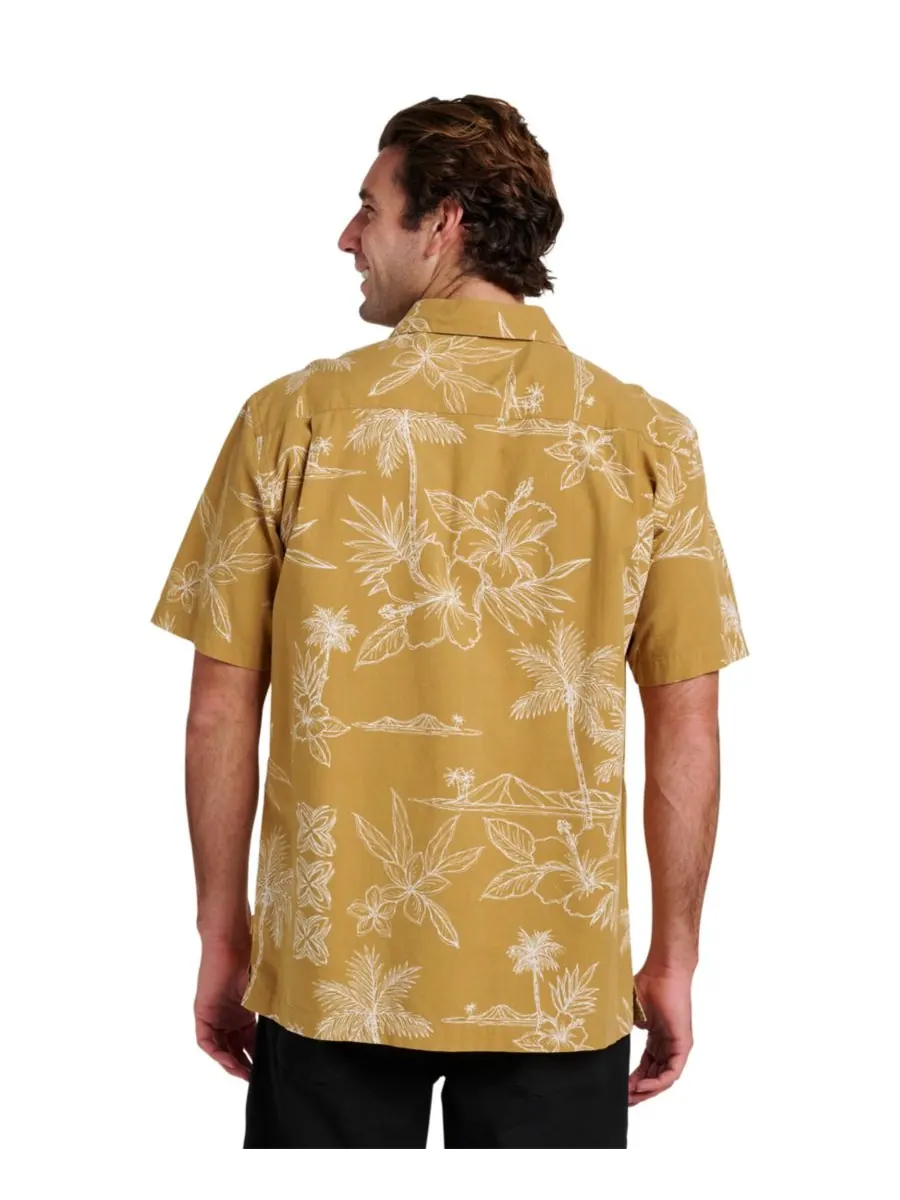 Мужская футболка Quiksilver Scenic Drive Quiksilver Waterman, Wood Thrush — изображение 3 из 3