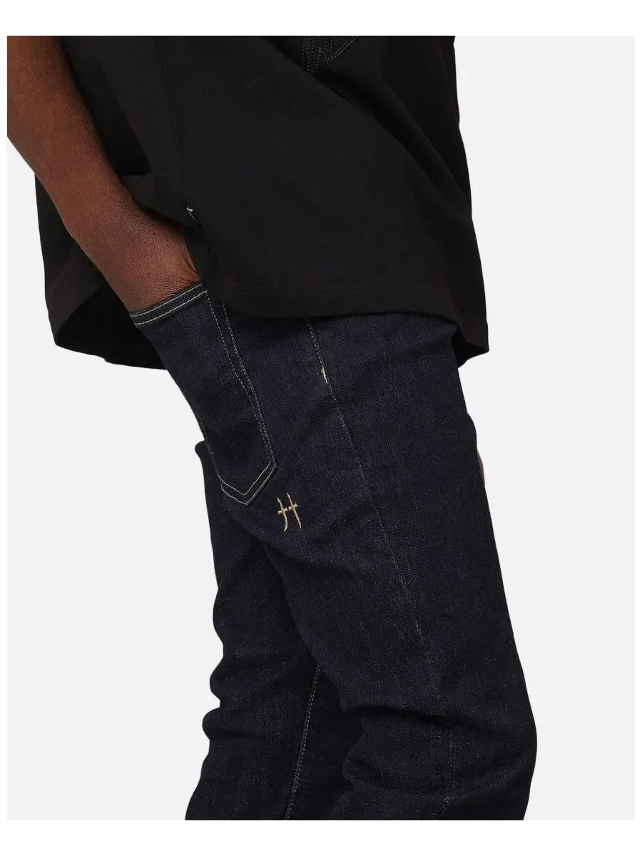 Джинсы tapered из денима, Super Skinny Fit SAINT MORTA — изображение 4 из 6, нет цвета