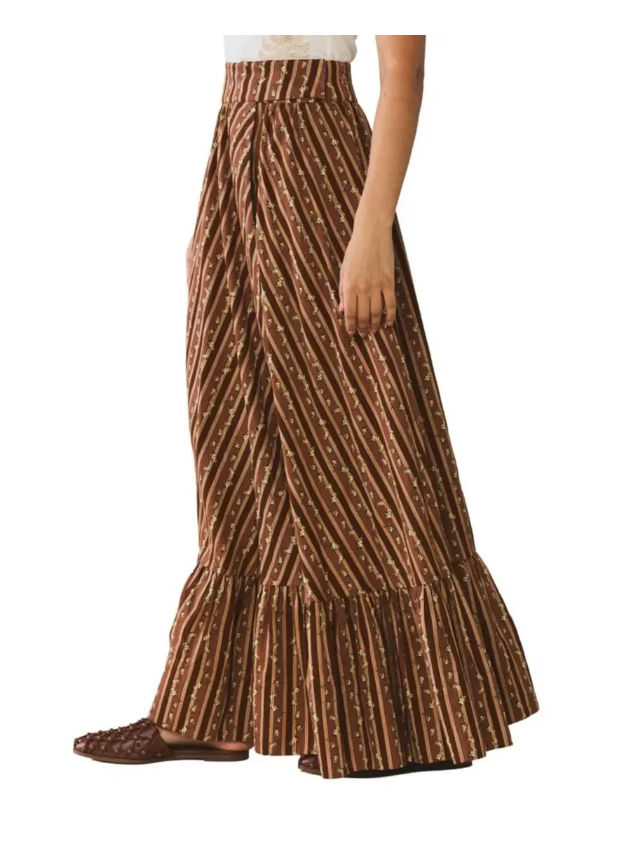 Юбка макси Joanie Skirt Eddy — изображение 3 из 3, коричневый