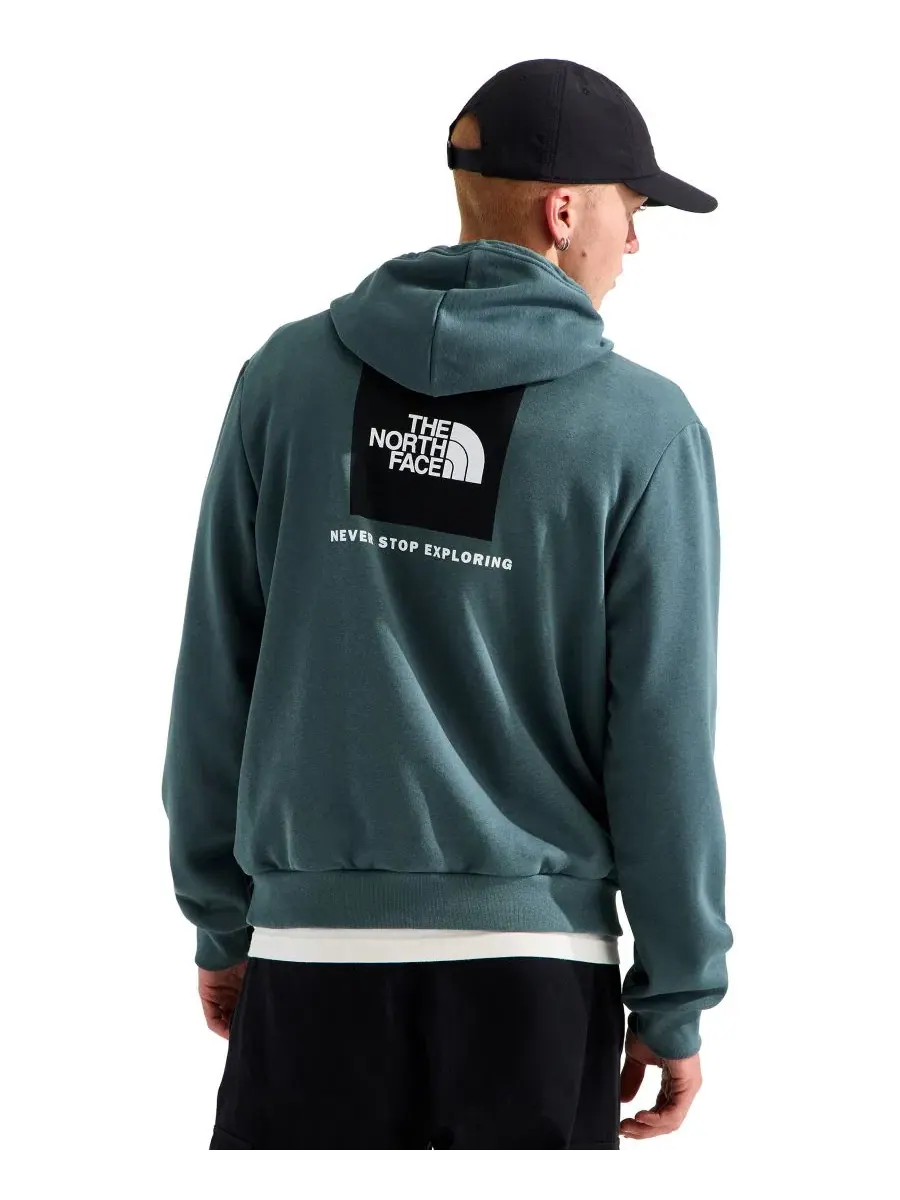 Худи с графическим принтом Never Stop Exploring Evolution Box The North Face — изображение 1 из 3, серый