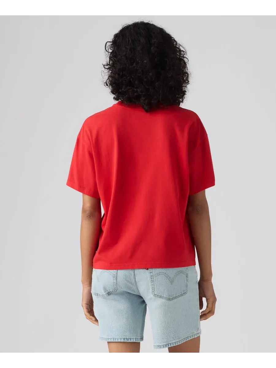 Футболка с графическим принтом Americana Levi's — изображение 4 из 4, красный