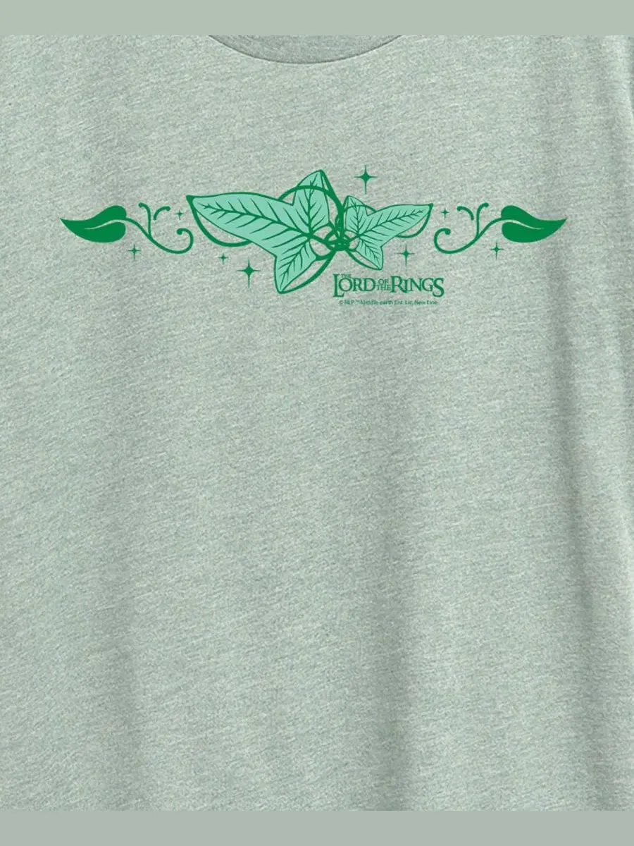 Футболка с длинным рукавом с принтом Elven Ivy Leaf Brooch Hybrid Apparel — изображение 3 из 3, зеленый