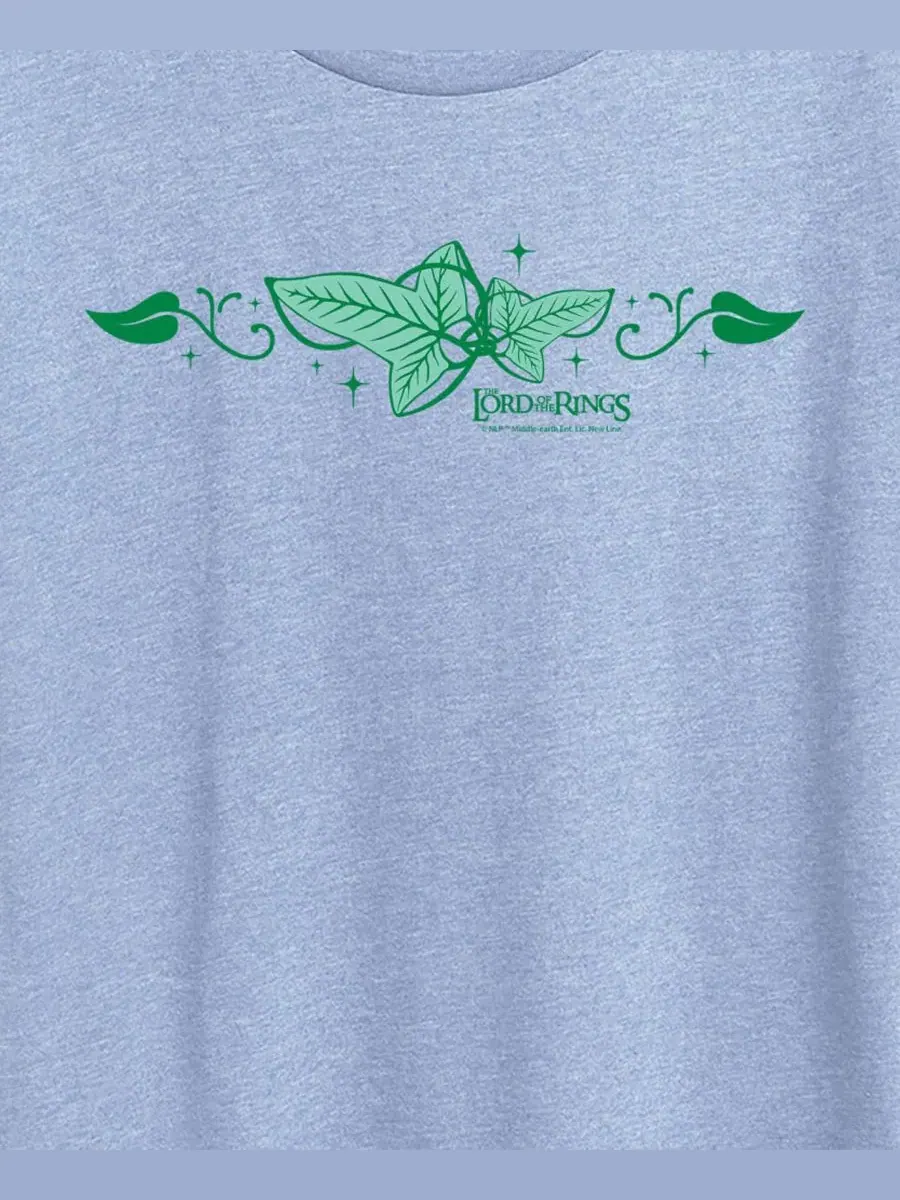 Футболка с принтом Elven Ivy Leaf Brooch Hybrid Apparel — изображение 3 из 3, синий