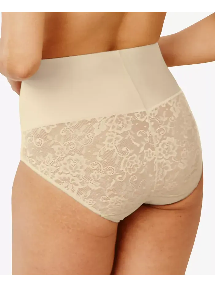 Бюстгальтер с плотной поддержкой Tame Your Tummy DM0051 Maidenform — изображение 2 из 5, коричневый/бежевый