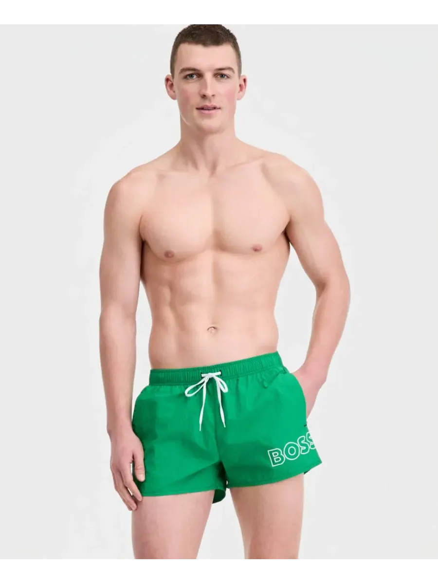 Hugo Boss Мужские плавки BOSS by Goldeye 3 дюйма — изображение 1 из 5, зеленый