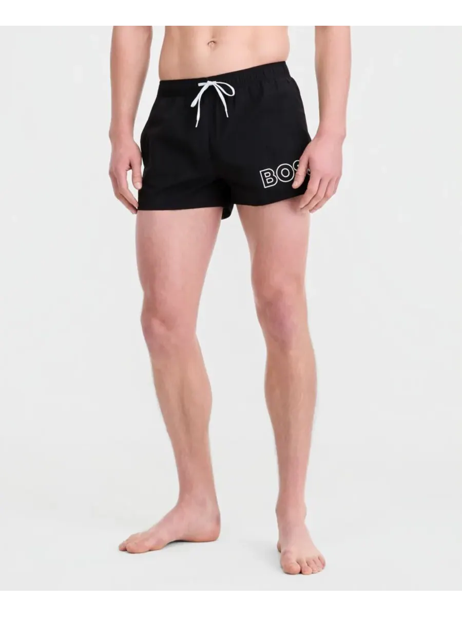 Hugo Boss Мужские плавки BOSS by Goldeye 3 дюйма — изображение 4 из 5, зеленый