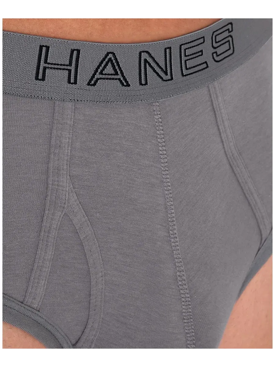 Мужские эластичные хлопковые трусы Ultimate Cotton Stretch, комплект из 4 штук Hanes — изображение 5 из 6, разноцветный