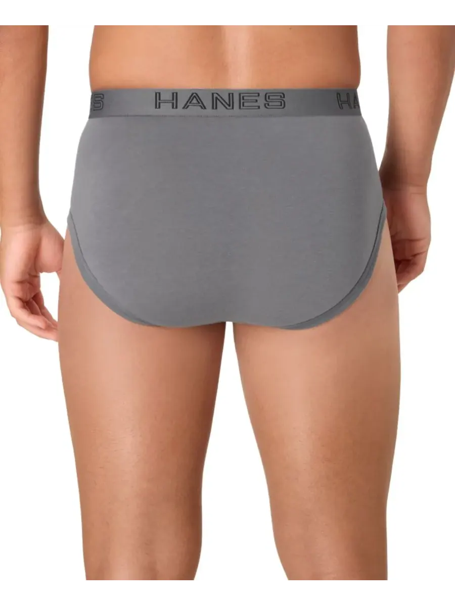Мужские эластичные хлопковые трусы Ultimate Cotton Stretch, комплект из 4 штук Hanes — изображение 6 из 6, разноцветный