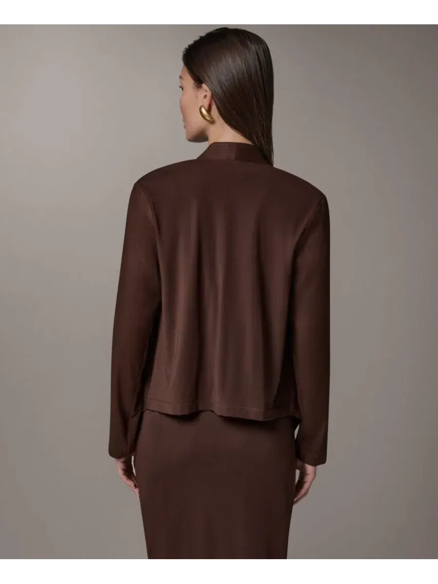 Женский жакет с драпировкой спереди Donna Karan New York — изображение 2 из 7