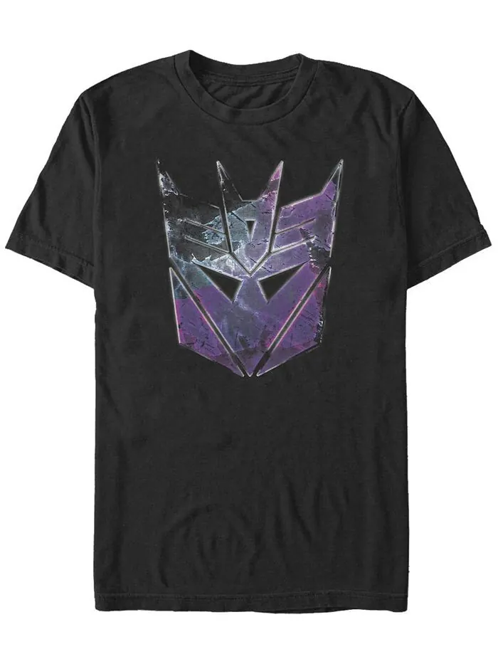 Мужская футболка с короткими рукавами и логотипом Decepticon Fifth Sun — изображение 1 из 1, черный