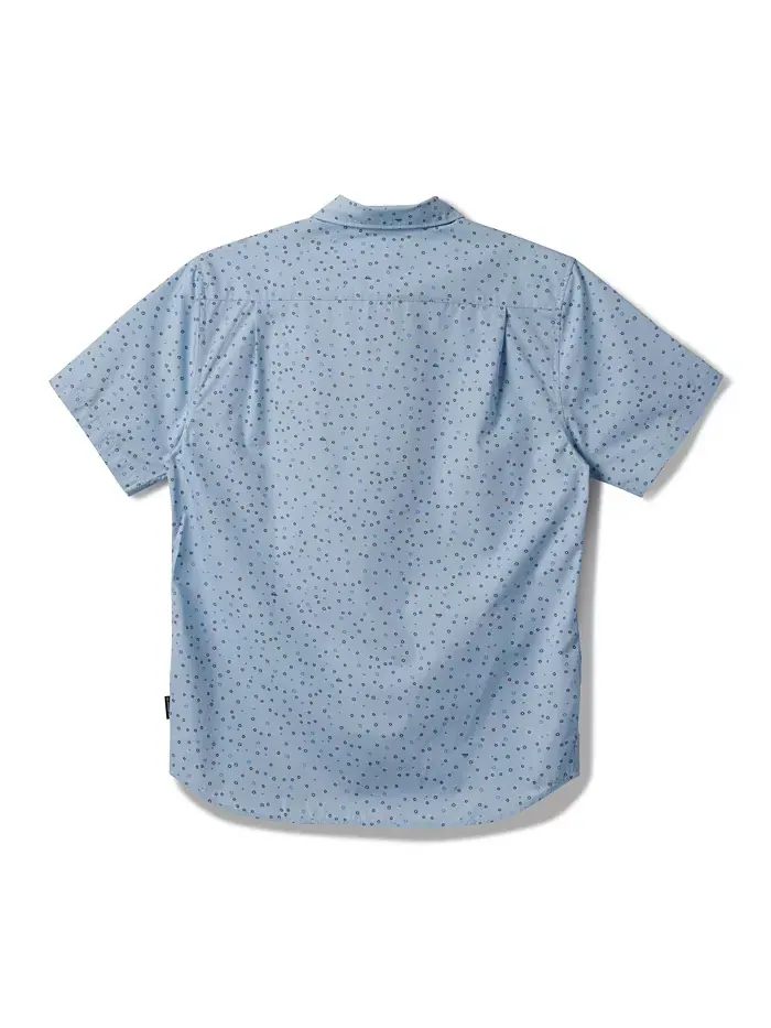 Мужская рубашка с коротким рукавом Freedom Mini Classic Quiksilver — изображение 2 из 3, голубой