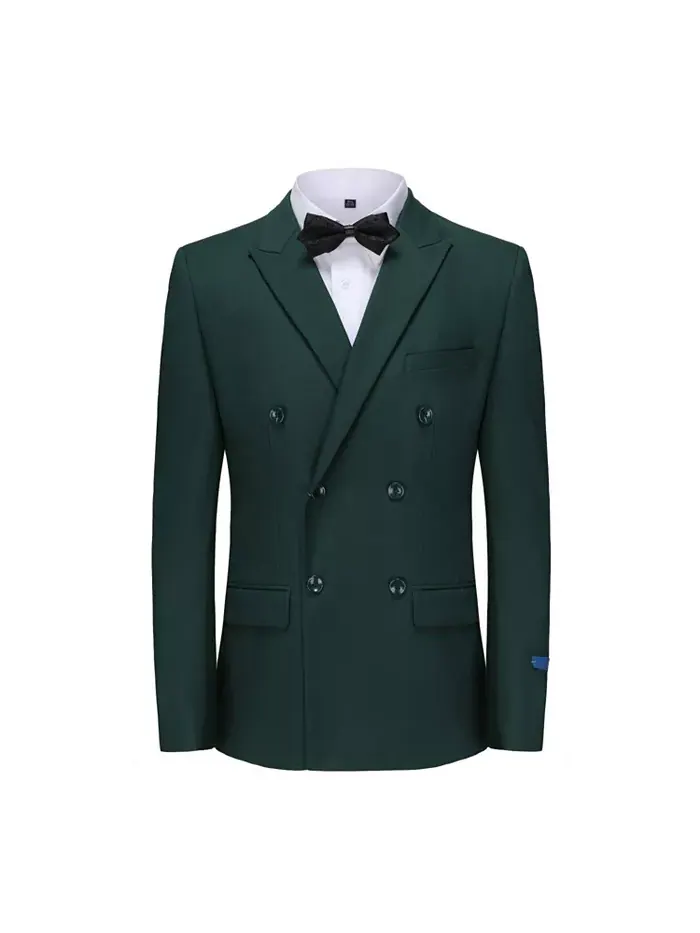 Мужской двубортный костюм Slim Fit 2-Piece Gino Vitale