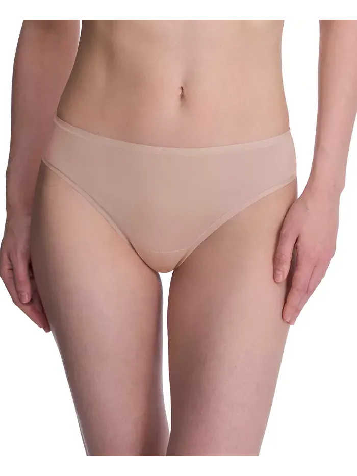 Женские трусики-стринги Bliss Bare Cotton, комплект из 3 шт., 771346MP Natori — изображение 2 из 4, черный/черный