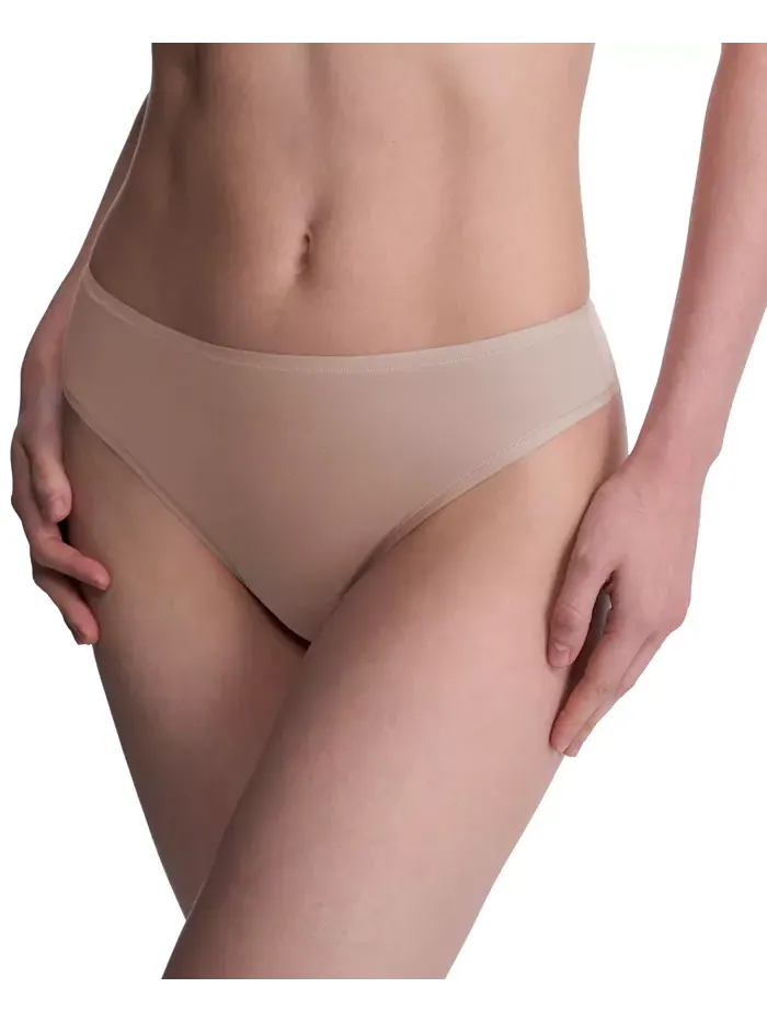 Женские трусики-стринги Bliss Bare Cotton, комплект из 3 шт., 771346MP Natori — изображение 3 из 4, черный/черный