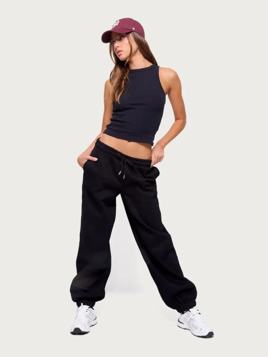 Женские свободные спортивные брюки Raely Oversized Edikted — изображение 3 из 5, черный
