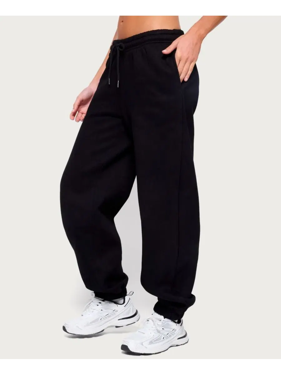 Женские свободные спортивные брюки Raely Oversized Edikted — изображение 4 из 5, черный
