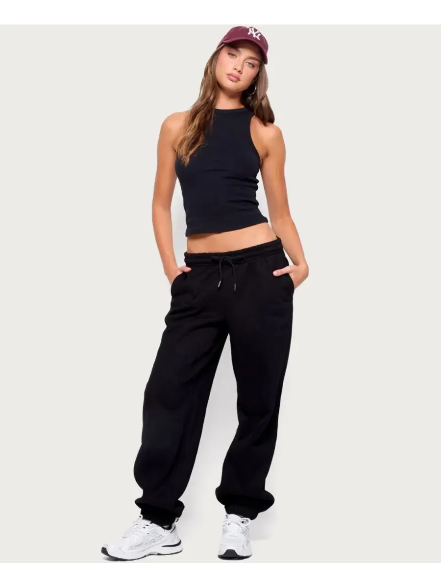 Женские свободные спортивные брюки Raely Oversized Edikted — изображение 5 из 5, черный