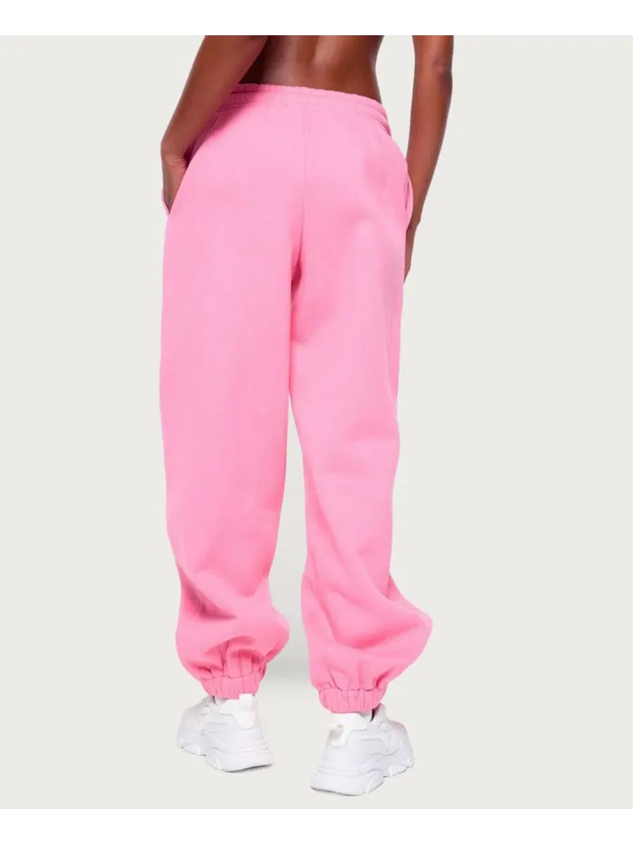 Женские спортивные брюки свободного кроя Raely Oversized Edikted — изображение 2 из 5, розовый