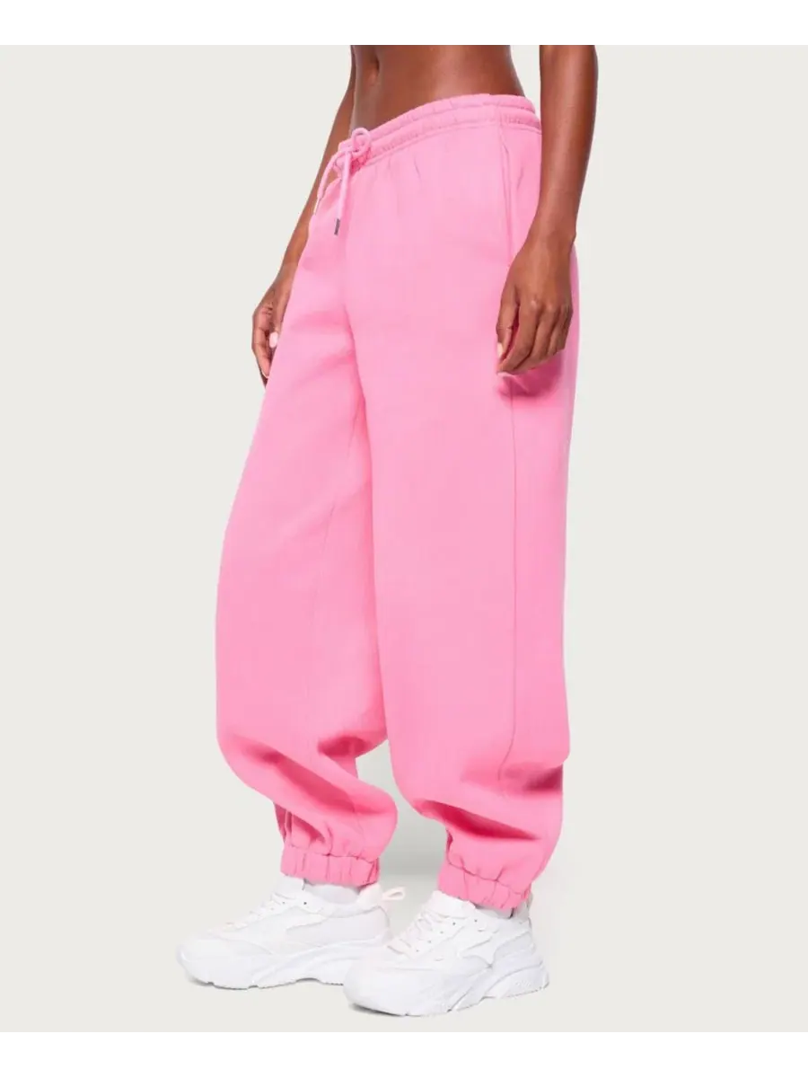 Женские спортивные брюки свободного кроя Raely Oversized Edikted — изображение 4 из 5, розовый